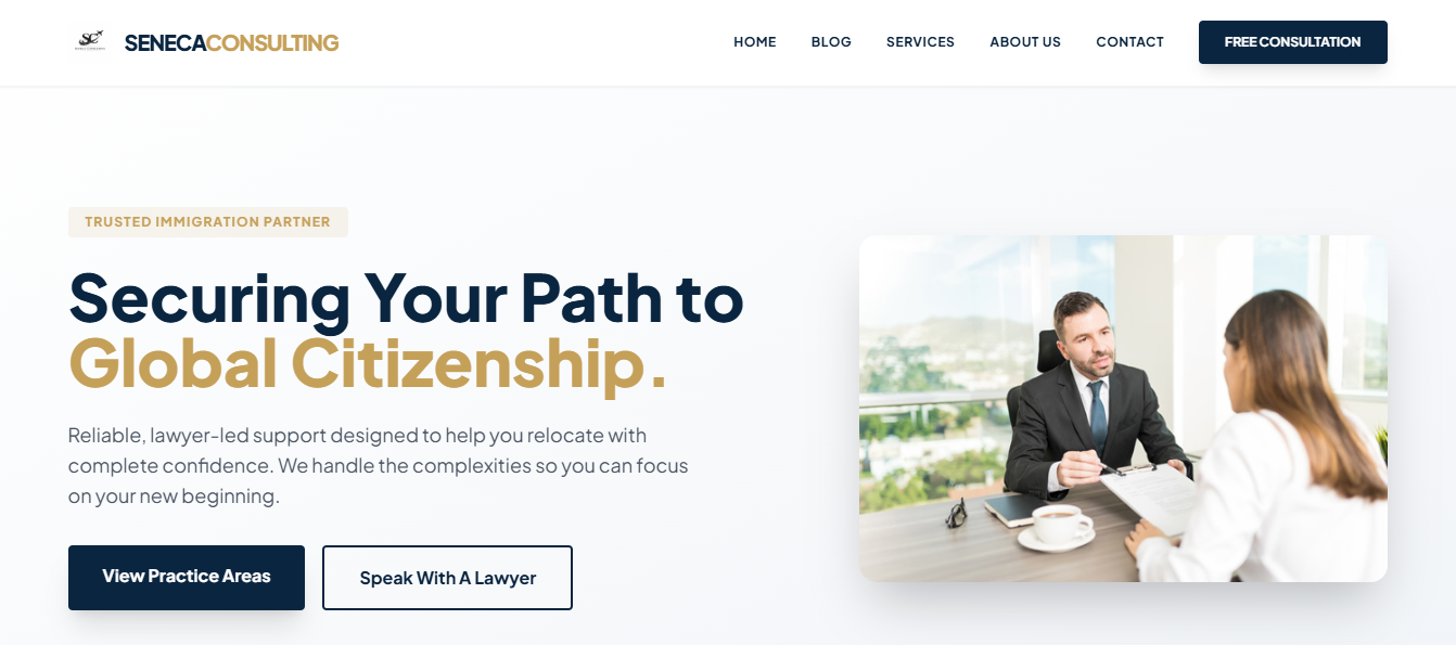 Consult Seneca — Expert Immigration & Legal Services